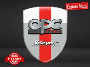 OPC Emblème Bombé Qualité Pro Personnalisable